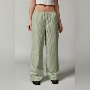 BDG Urban Outfitters Joey Poplin Wide Leg Pants